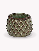 Wilcot Pot Large 15cm Green