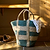 Foxcroft Market Bag Jute Rosemary Stripe