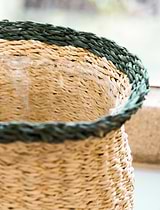 Hayward Fluted Pot Seagrass Rosemary