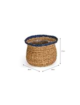Hayward Fluted Pot Seagrass Ink
