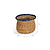 Hayward Fluted Pot Seagrass Ink