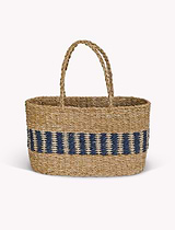 Upton Market Bag Seagrass Ink