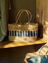 Upton Market Bag Seagrass Ink
