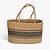 Upton Market Bag Seagrass Charcoal