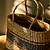 Upton Market Bag Seagrass Charcoal