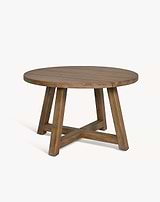 Chilford Solid Wood Round Dining Table Natural