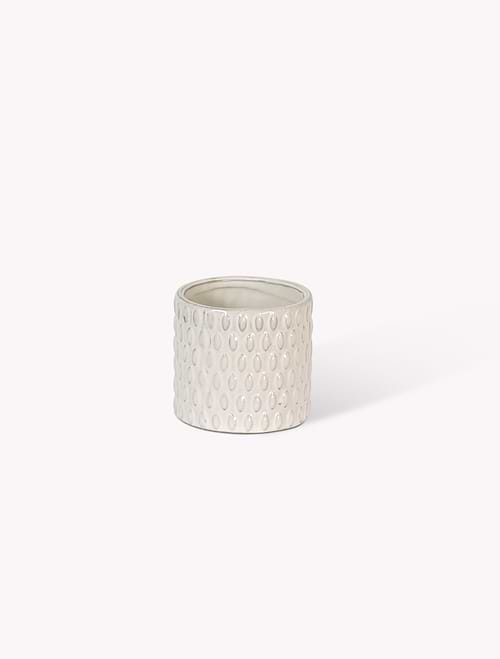 Blewbury Bobble Pot 11cm White