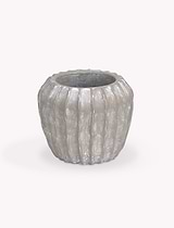 Cassington Linear Pot 14cm Grey