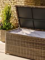 Skala Storage Box Large Dark Rattan
