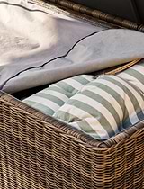 Skala Storage Box Large Dark Rattan