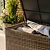 Skala Storage Box Large Dark Rattan