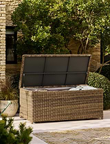 Skala Storage Box Large Dark Rattan