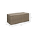 Skala Storage Box Large Light Rattan