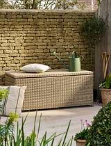 Skala Storage Box Large Light Rattan