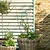 Kingscote Rattan Planter L Grey