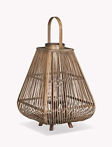 Huxley Bamboo Lantern Large
