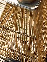 Huxley Bamboo Lantern Large