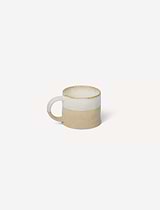 Bladon Half Glazed Mugs Set of 2 White