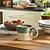 Bladon Half Glazed Mugs Set of 2 Rosemary
