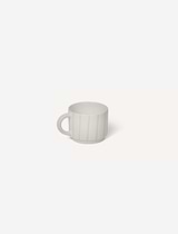 Clanfield Stripe Mugs Set of 2 White