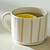 Clanfield Stripe Mugs Set of 2 White
