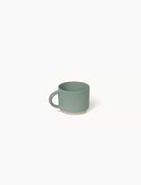 Clanfield Raw Base Mugs Set of 2 Rosemary