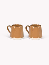 Coxwell Mugs Set of 2 Cinnamon