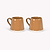 Coxwell Mugs Set of 2 Cinnamon