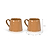 Coxwell Mugs Set of 2 Cinnamon