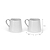 Coxwell Mugs Set of 2 Chalk