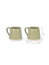 Coxwell Mugs Set of 2 Clay