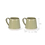 Coxwell Mugs Set of 2 Clay
