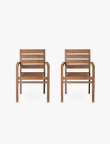 Radley Carver Chairs Set of 2 Antique Wash