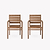 Radley Carver Chairs Set of 2 Antique Wash