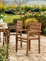 Radley Carver Chairs Set of 2 Antique Wash