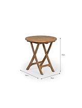 Radley Folding Bistro Table Antique Wash