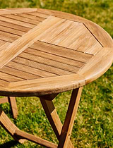 Radley Folding Bistro Table Antique Wash