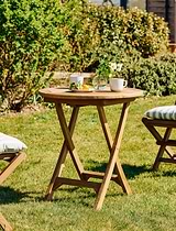 Radley Folding Bistro Table Antique Wash