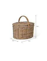 Bembridge Picnic Basket Natural