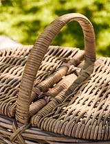 Bembridge Picnic Basket Natural