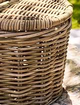 Bembridge Picnic Basket Natural