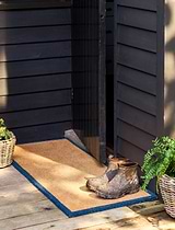 Ink Border Doormat Double
