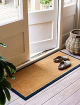 Ink Border Doormat Double