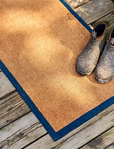 Ink Border Doormat Double