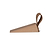 Kelston Door Wedge with Leather Strap Natural