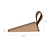 Kelston Door Wedge with Leather Strap Natural