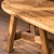 Hawthorne Oval Dining Bench Natural