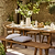 Hawthorne Oval Dining Bench Natural