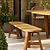 Hawthorne Oval Dining Bench Natural