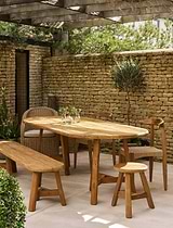 Hawthorne Oval Dining Table Natural
